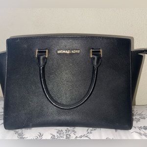 Michael Kors Black Leather